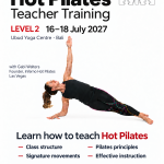 Hot Pilates Teacher Training with Gabi Walters, Level 2, Ubud, July 16–18, 2027
